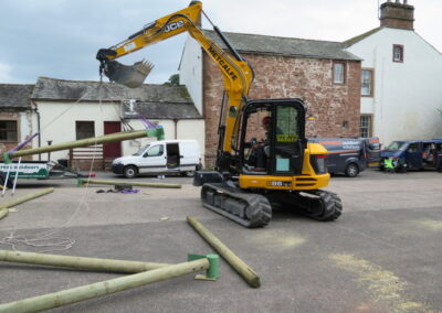 Hunter Hall School’s new Low Ropes facility