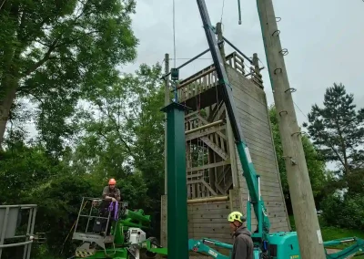 Carlton Adventure - Pole Replacement
