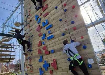 Parkdean Vauxhall Climbing Wall